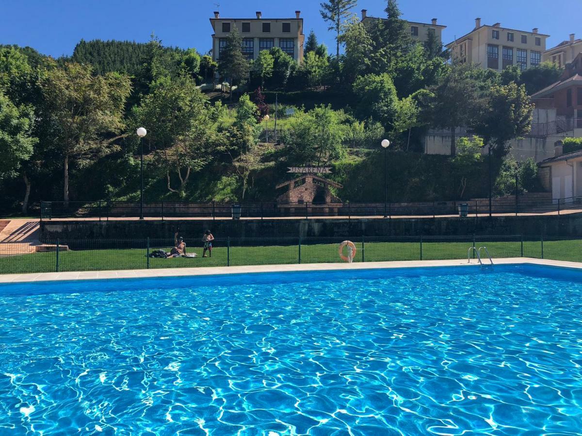 Apartamento Ezcaray con Piscina Zorraquín Exterior foto